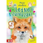Książeczka edukacyjna Moje słodkie zwierzaki. Leśne zwierzaki Zielona Sowa