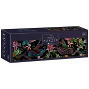 Puzzle Interdruk SECRET GARDEN 4 1000 EL panoramiczne (5902277370112)