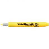 Marker permanentny decorite żółty 1,0mm pędzelek końcówka Artline (AR-033 7 2)