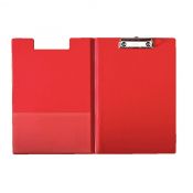 Deska z klipem (podkład do pisania) z okładką A4 czerwona [mm:] 210x297 Bantex (100551518)