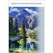 Kalendarz ścienny plakatowy 670mm x 988mm Telegraph (01)