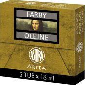 Farba olejna Artea kolor: Zielony 18ml 1 kolor.