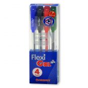 Długopis brokatowy 10 kol Flexi (TT8508)