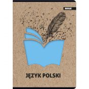 Zeszyt Kraft Liner j.polski A5 5k. 70g linia [mm:] 147x209 Beniamin (7518)