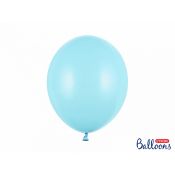 Balon gumowy Partydeco Strong Pastel Light Blue 100 szt. niebieski jasny 300mm (SB14P-001J-50)