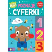 Książeczka edukacyjna Akademia Misia Poznaję cyferki Zielona Sowa