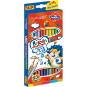 Kredki ołówkowe Bambino dwustronne 24 kol. St.Majewski (5903235004940)