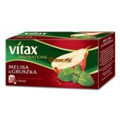 Herbata Vitax melisa z gruszką