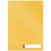 Koszulki na dokumenty Leitz Cosy A4 kolor: żółty (47080019)