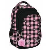 Plecak PINK CHECKEREDR 3-KOMORY St.Right (BP-26)