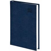 Kalendarz książkowy (terminarz) 400 STRON GRANATOWY ALUMINIUM STANDARD A4 Wokół Nas (237 A4DB)