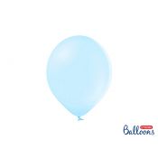 Balon gumowy Strong Baloons Pastel Light Blue 1op/100sztuk pastelowy 100 szt niebieski jasny 270mm (SB12P-001J)