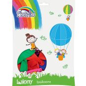 Balon gumowy pastelowy 100 szt mix 10cal (170-1673)