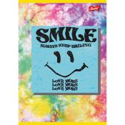 Zeszyt Keep smiling A5 32k. 70g linia Unipap