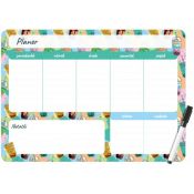 Podkład na biurko BUBBLE TEA PLANER MAGNETYCZNY TYGODNIOWY mix PVC PCW Biurfol (PM-02-37)
