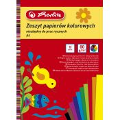 Zeszyt papierów kolorowych Herlitz A4 (9583709)