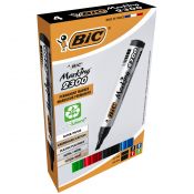 Marker permanentny Marking 2300 komplet 4 szt mix 3,7-5,5mm ścięta końcówka Bic (8209222)