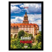 Kalendarz ścienny ZAMKI 320mm x 470mm Pan Kalendarzyk (A3 VD.22)