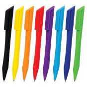 Długopis wielkopojemny Twister niebieski 1,0mm Cresco (280000)