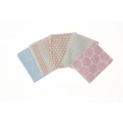 Zestaw dekoracyjny Papiermania zestaw tkanin bawełnianych capsule spots & stripes pastels 5szt (pma-358400)