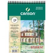 Blok rysunkowy Canson Student A4 biały 160g 50k (400121824)