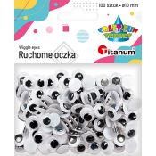 Oczka Titanum Craft-Fun Series 10mm 100 szt (O003)
