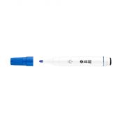 Marker suchościeralny Memobe z gąbką NIEBIESKI niebieski 1-3mm okrągła końcówka (MM351-03)