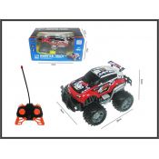 Samochód Hipo Monster Truck sterowany radiem 2-kolory (H13178)