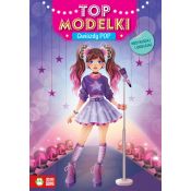 Książeczka edukacyjna Top modelki. Gwiazdy POP Zielona Sowa