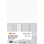 Filc dekoracyjny Folia biały (FO 5204-00)