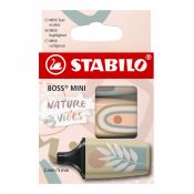 Zakreślacz BOSS MINI NATUREVIBES mix 1-5mm Stabilo (07/03-72)