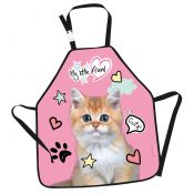 Fartuch M LF  PINK CAT 5903235642784