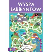 Książeczka edukacyjna Wyspa labiryntów Zielona Sowa