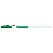 Długopis Toma gwiazdki zielony zielony 0,3mm (TO-059 4 2)