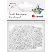 Perełki Titanum Craft-Fun Series 5mm białe (X107)