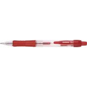 Długopis żelowy czerwony 0,5mm Donau (7344001PL-04)