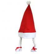Ozdoba świąteczna czapka mikołaja z warkoczami Arpex (SM3377)