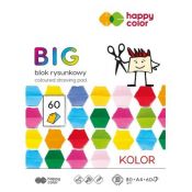 Blok rysunkowy Happy Color A4 mix 80g 60k (HA 3708 2030-09B60)