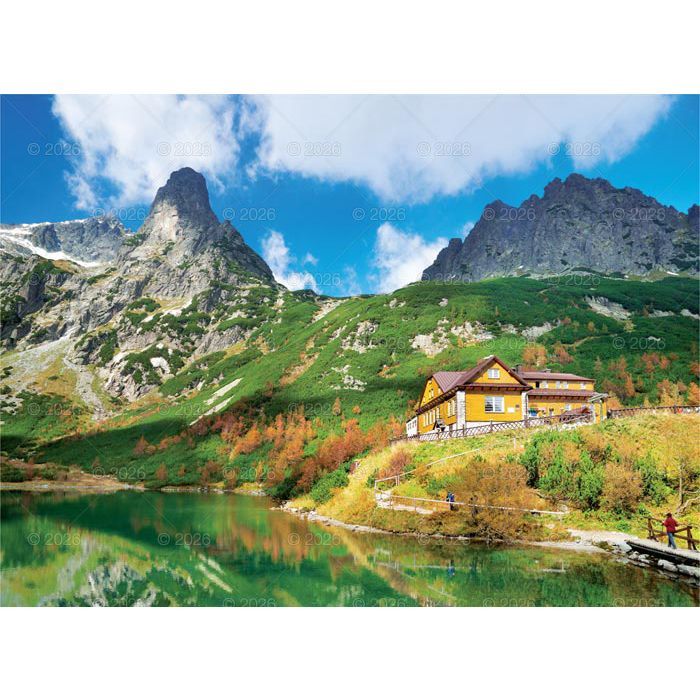 Kalendarz ścienny (401000) k:2915-377 PEJZAŻE TATRZAŃSKIE 13-planszowe 2024 320mm x 470mm Lucrum (RW05)