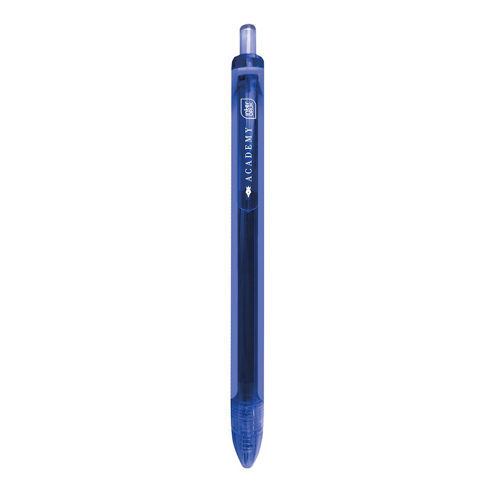 Długopis żelowy Interdruk ACADEMY 0,7mm niebieski 1,0mm (5902277346759)