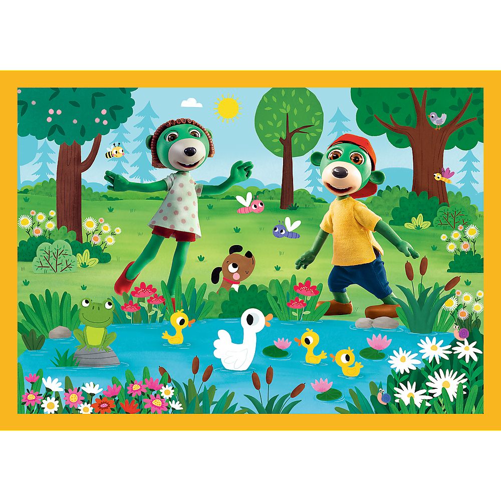 Puzzle Trefliki na wakacjach Trefl (34623)