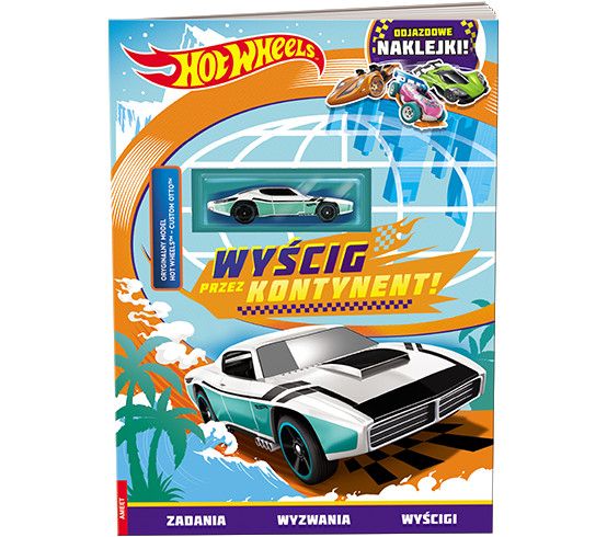 Książeczka edukacyjna Ameet Hot Wheels (FLA 1603)