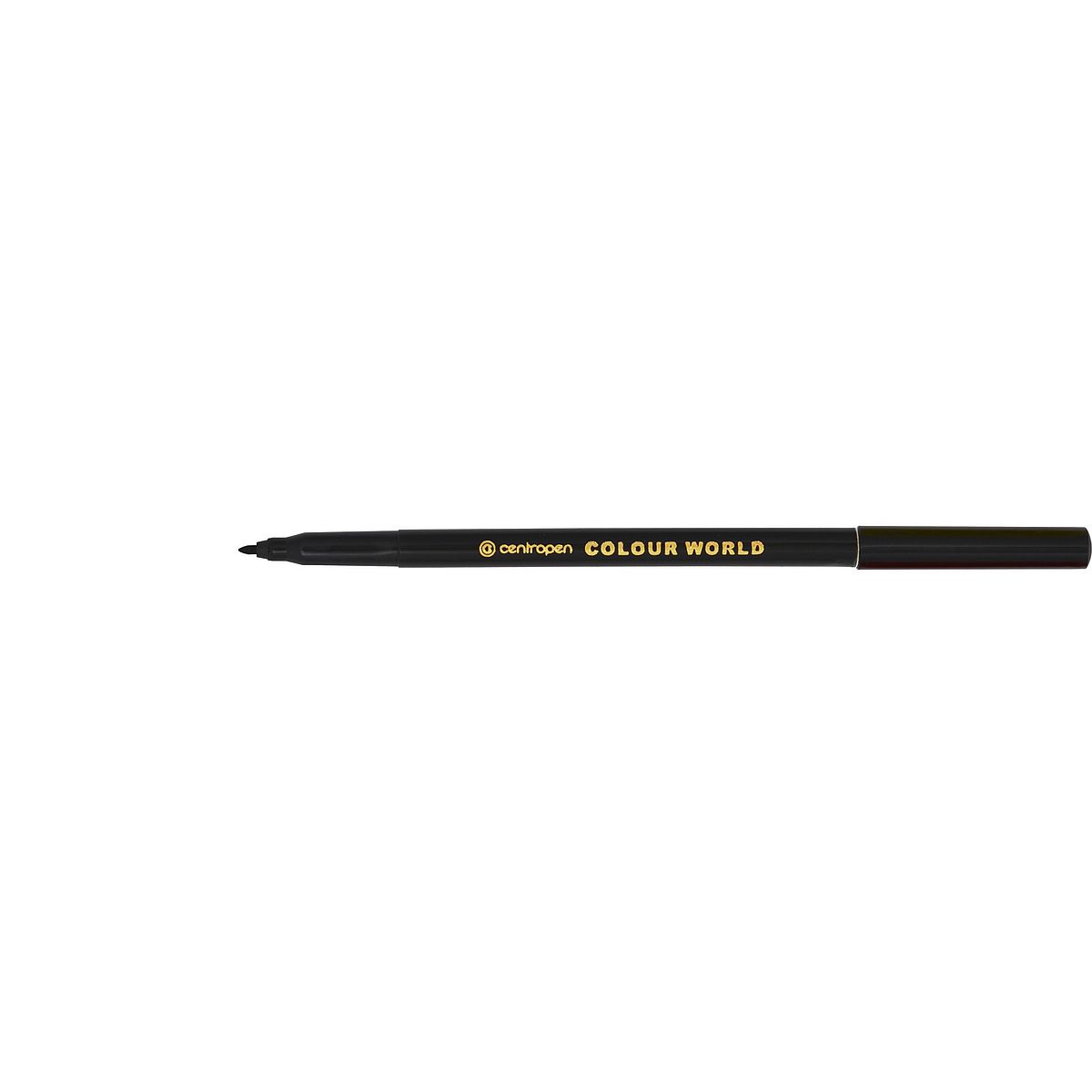 Flamaster Centropen 7550 czarny - opakowanie 50 sztuk