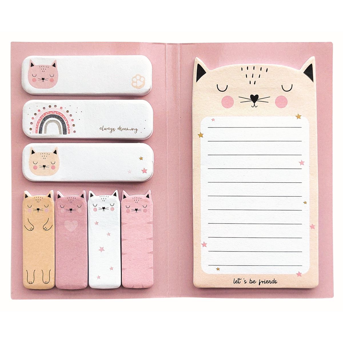 Zakładki indeksujące Bebe w notes 125k