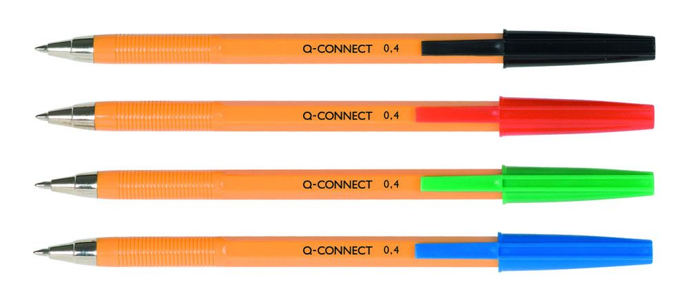 Długopis niebieski 0,4mm Q-Connect (KF34047)