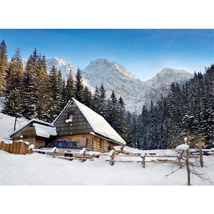 Kalendarz ścienny (401000) k:2915-377 PEJZAŻE TATRZAŃSKIE 13-planszowe 2024 320mm x 470mm Lucrum (RW05)
