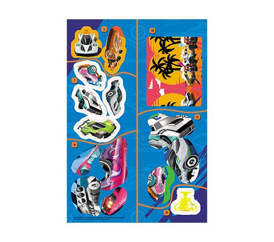 Książeczka edukacyjna Ameet Hot Wheels (FLA 1603)