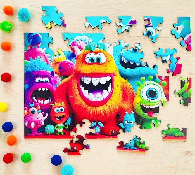 Puzzle Shaggy Monsters Milliwood (50158)