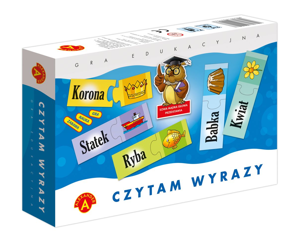Puzzle czytam wyrazy Alexander (5906018004793)