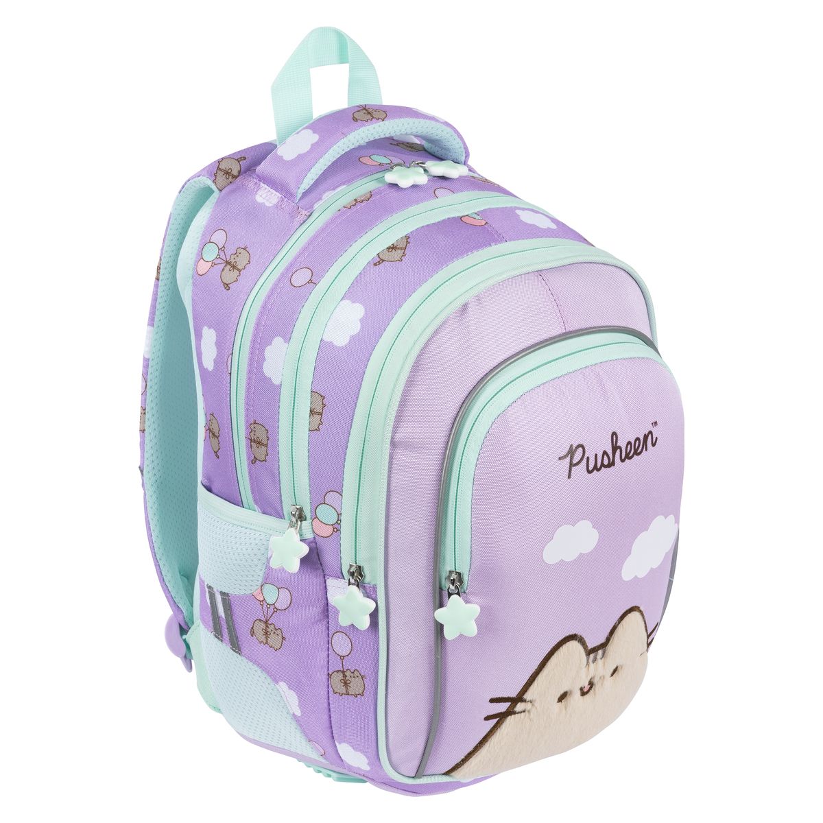 Plecak STITCH violet 4 KOMORY wkład St.Majewski (bpl-58)